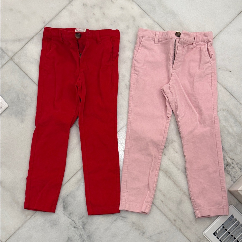 The Beaufort Bonnet Company Red and Pink Kids Pants
